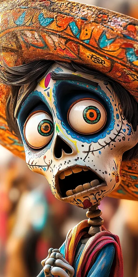 Day Of Dead Caricature Unreal