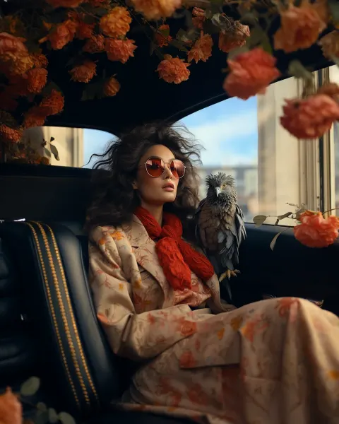 Woman Bird Hybrid Vogue