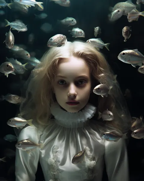 Magazine Cover Underwater Gothic