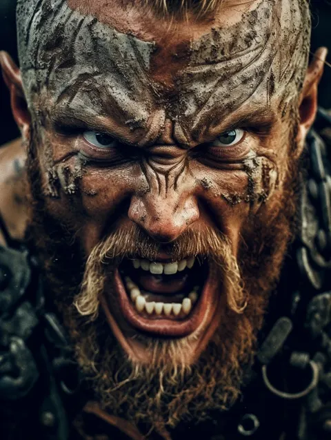 Viking Warrior Blue Eyes