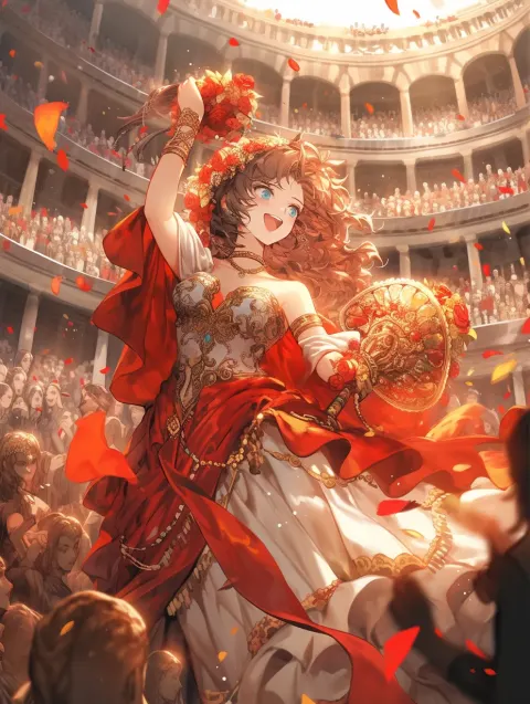 Colosseum Warrior Red Hair