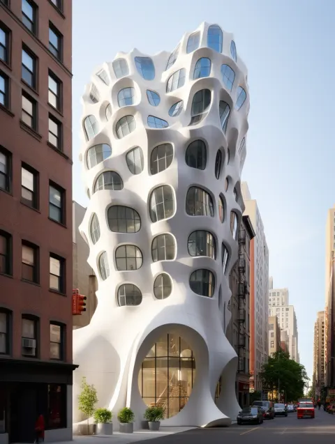 Modern Architecture Gaudi Style