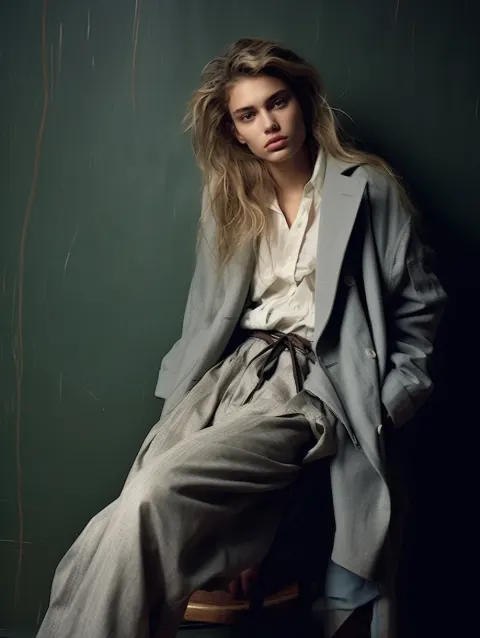 Woman Stool Coat Coat