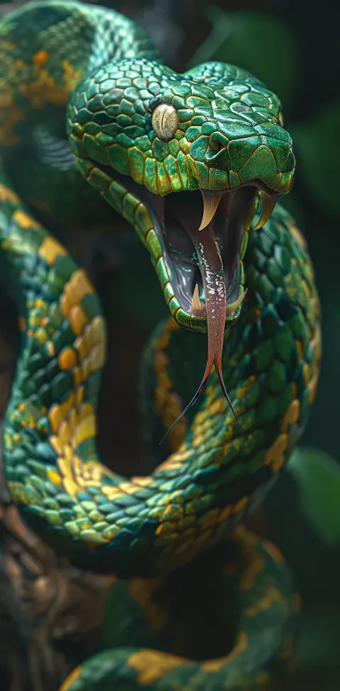 Yellow snake