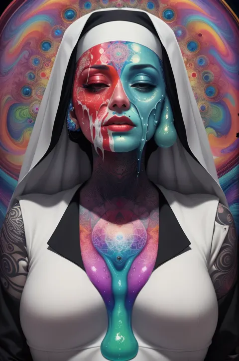Mystique Woman Sacred Geometry