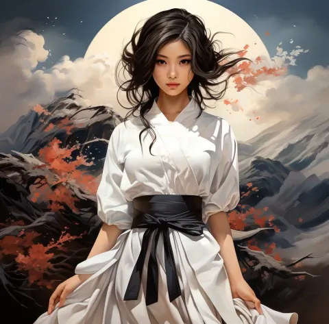 Anime Girl Japanese Tradition