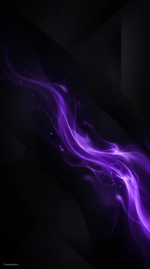 Abstract Void Black Minimalist