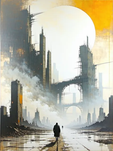 Epic Dystopian Portrait