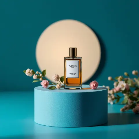 Perfume Cylinder Podium Product
