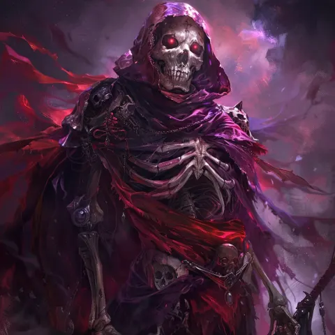 Skeletons Dark Fantasy Wallpaper