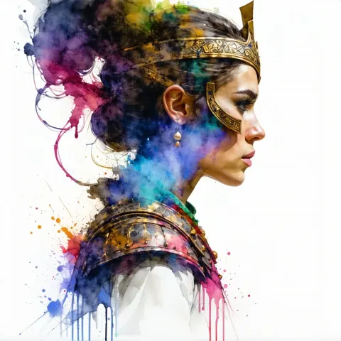 Warrior Princess Portrait