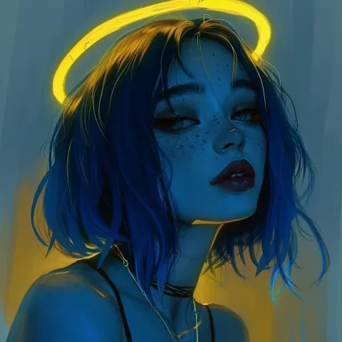 Blue Girl Divine Devil Dance