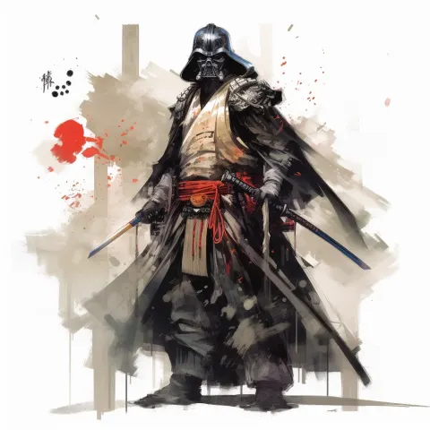 Darth Vader Samurai Concept Design