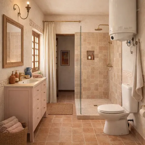Portuguese Countryside Bathroom Renovation