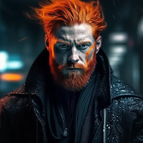 bad ass Scottish ginger