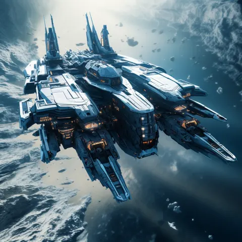 Star Wars Spacecraft Cinematic Action