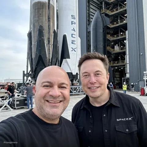 Elon Musk SpaceX Rocket