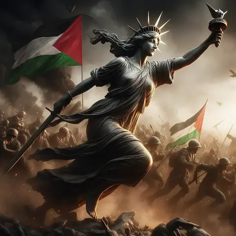 Liberty Palestine Statue Freedom