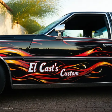 Lowrider Custom Car Photography