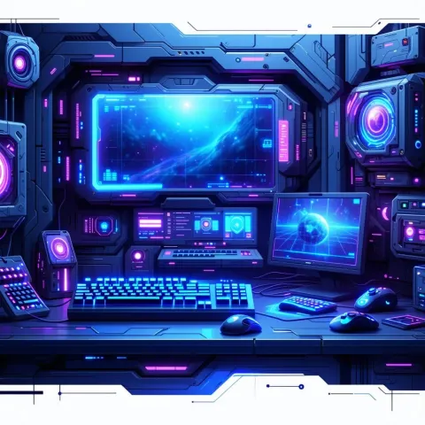 Gaming Stream Sci Fi Cyberpunk
