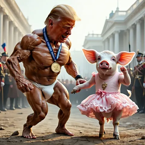 President Peace Prize Dancing Sow