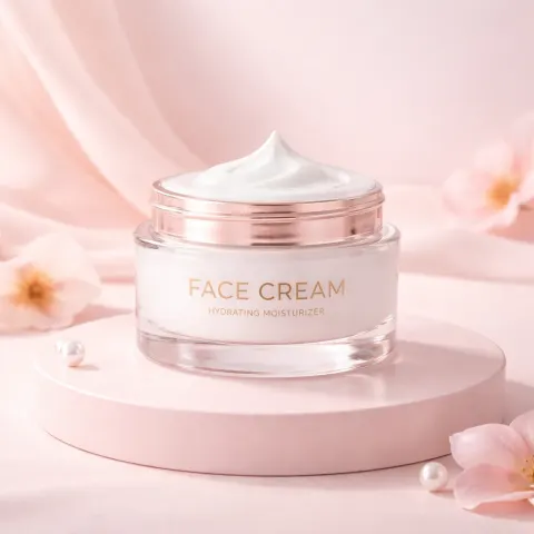 Soft Pastel Beauty Product Ad