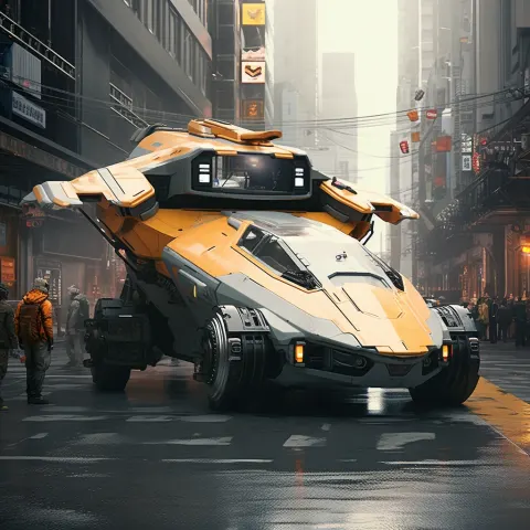 Futuristic Vehicles Aircraft Transportation Design