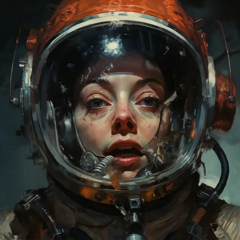 Sci fi Astronaut terror