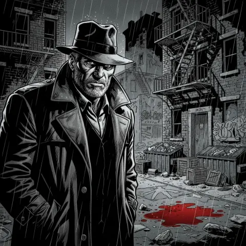 Detective Crime Scene Alley Comics