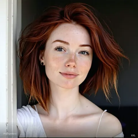 Young Woman Random Hair House
