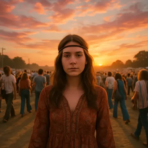 Woodstock Woman Kaleidoscope