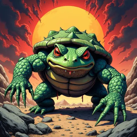 Revenge of the Undertoad in 1969 Manga