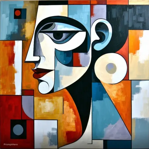 Woman Abstract Picasso Surreal