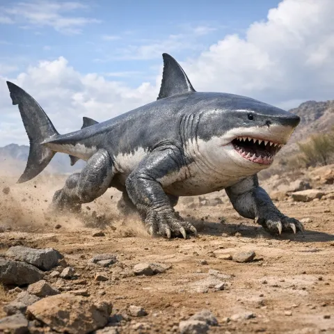 Land Shark Walking