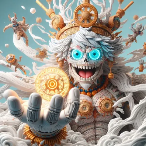 Luffy Gear 5 God Form