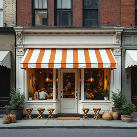 Coffee Bakery Shop Exterior