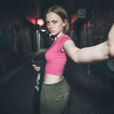 Casual Selfie 2010s Portrait