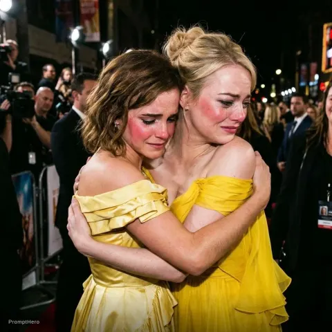 Belle Yellow Dress Portrait