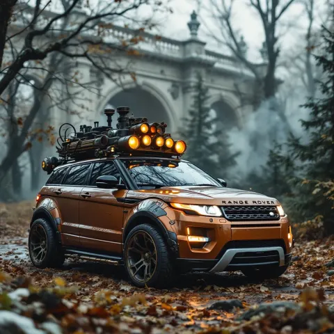 Steampunk Palace Luxury Car