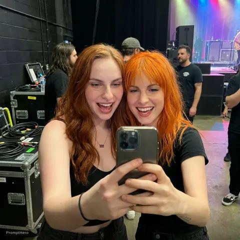 Concert Backstage Fan Excitement
