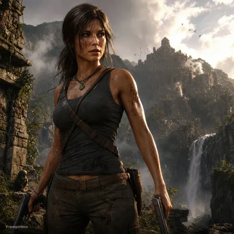 Lara Croft Adventure Tomb
