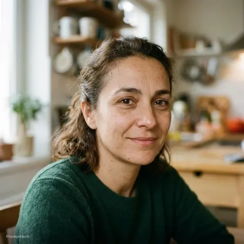Candid Woman Portrait