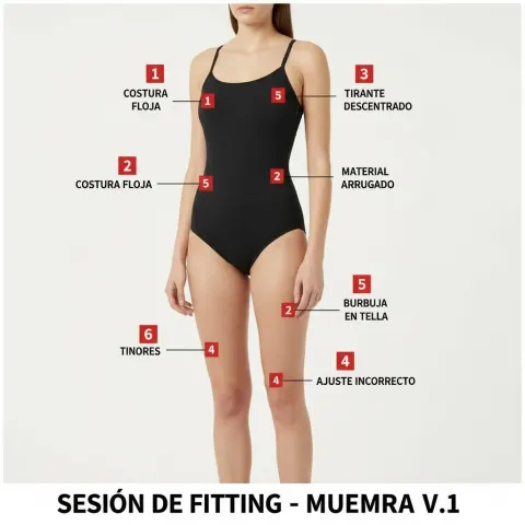 Swimsuit Product Fitting Test