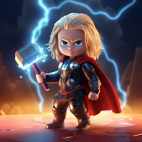 Baby Thor Hammer Lightning