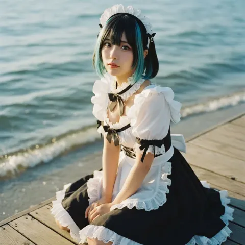 Asian Girl Maid Costume