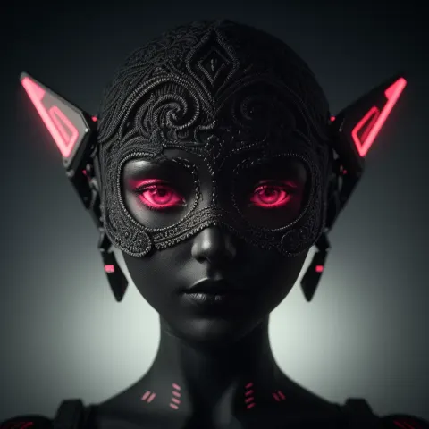 Futuristic Mechanical Robot Cinematic