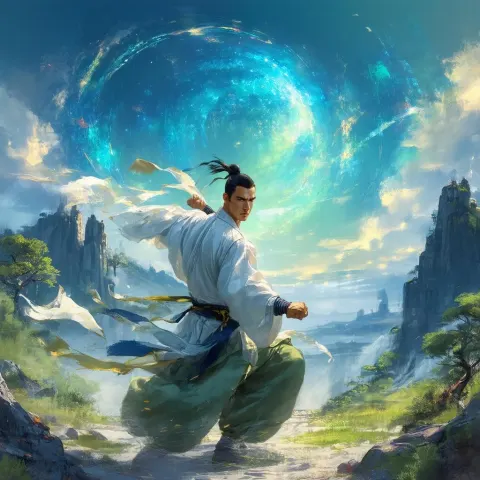 Round Faced Martial Artist in Mystical Lands