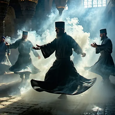 Whirling Dervishes Sufi Trance