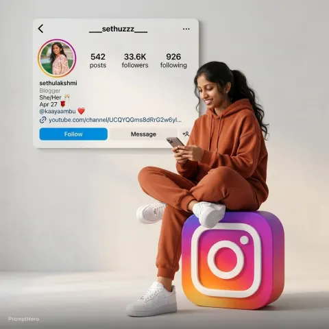 Instagram Logo Girl Urban Profile