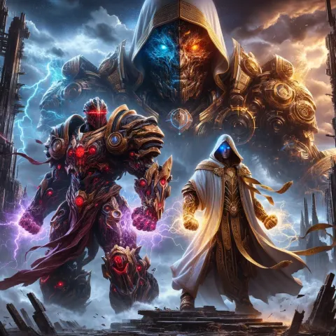 Epic Battle Warriors Armored Showdown